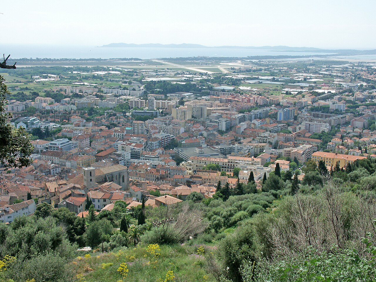 Vue de Hyères