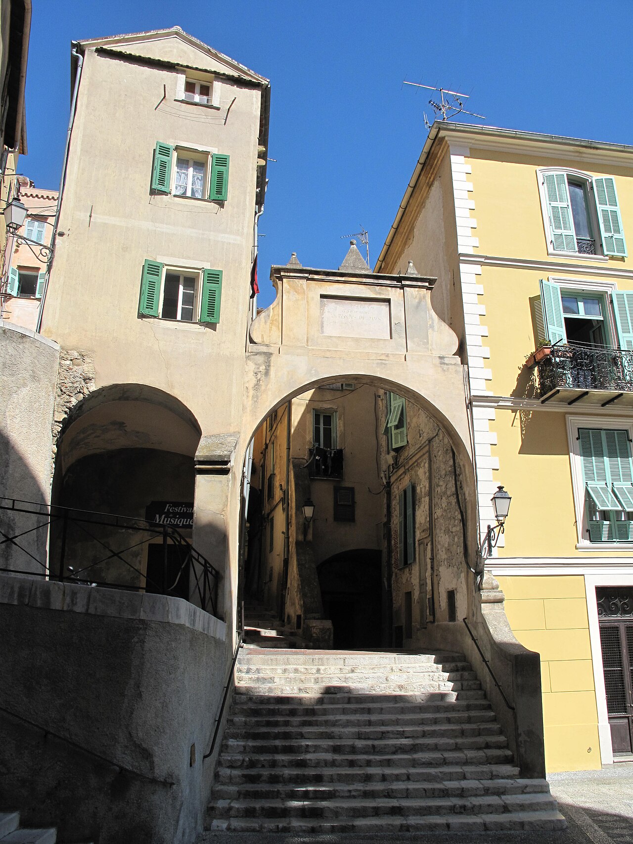 Vue de Menton