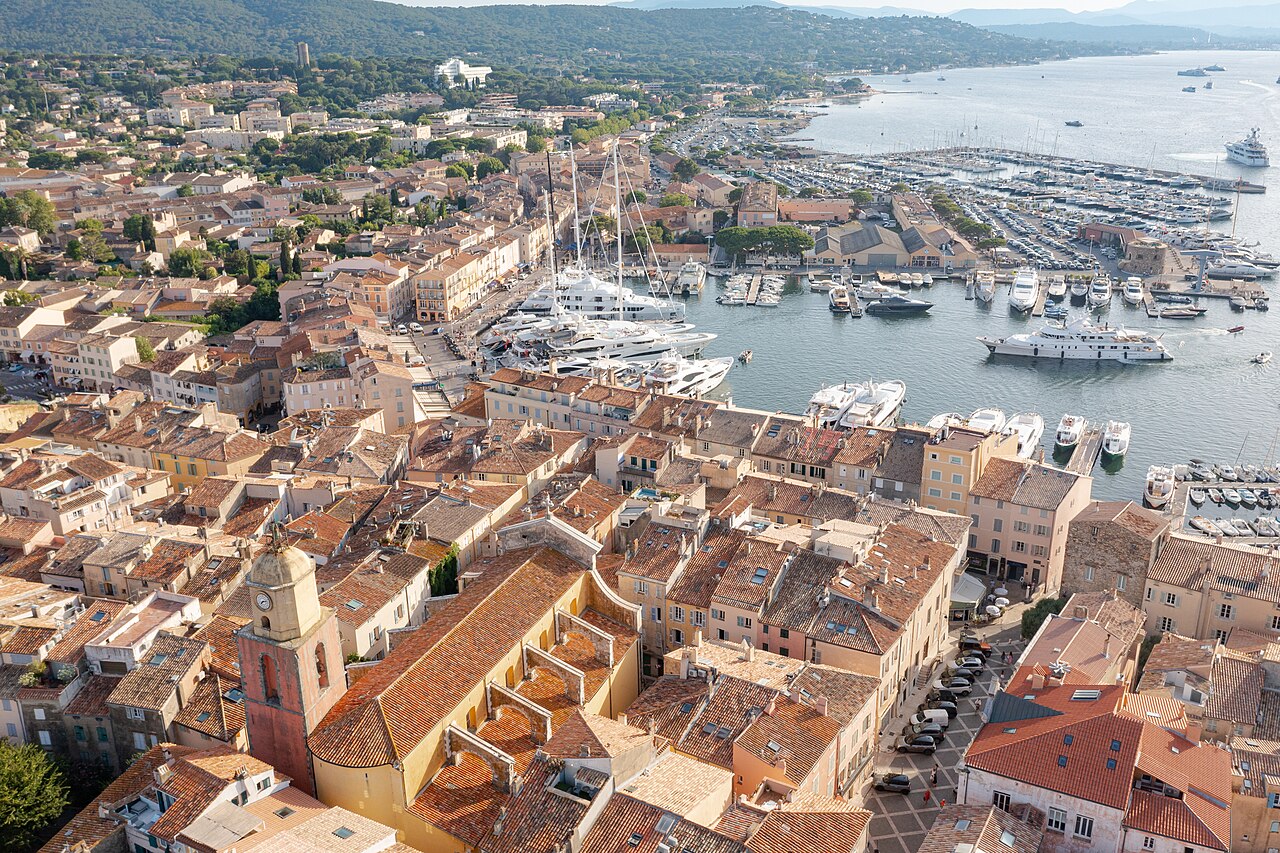 Vue de Saint-Tropez